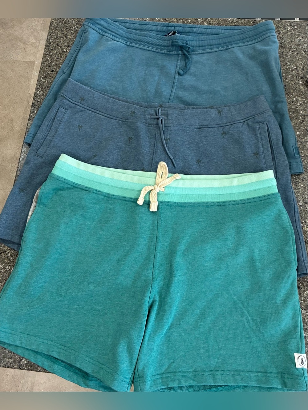 (3) pr. Mens CHUBBIES Sweat Short, sz XXL